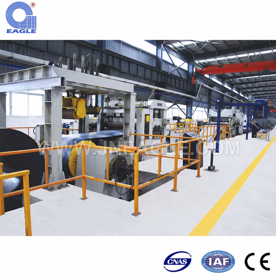 Längsteilanlage für Aluminium, Kupfer, Edelstahl, beschichtete und Sondermaterialien